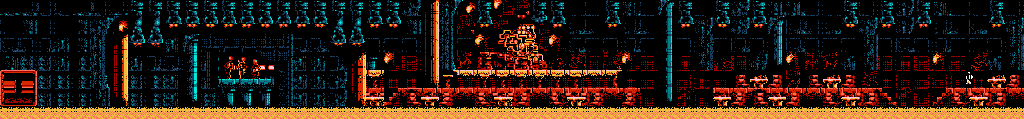 Thumbnail for a map of Tatooine Mos Eisley - Cantina for the NES game Star Wars.