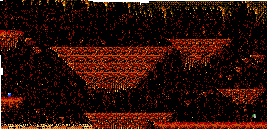Thumbnail for a map of Tatooine Red Cave for the NES game Star Wars.