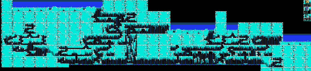 Thumbnail for a map of Level 1 for the NES game Star Wars: The Empire Strikes Back.
