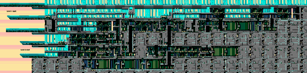 Thumbnail for a map of Levels 7 & 9 for the NES game Star Wars: The Empire Strikes Back.
