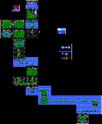 Thumbnail for a map of Chapter 2: Dolphins Octo's Lair for the NES game StarTropics.