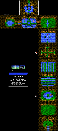 Thumbnail for a map of Chapter 3: Storm And Calm Tunnel To Miracola for the NES game StarTropics.