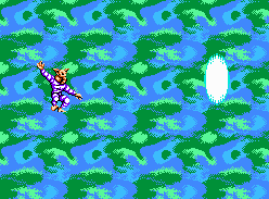 Thumbnail for a map of Planet 4 Area 4 for the NES game Street Fighter 2010: The Final Fight.