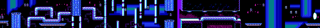 Thumbnail for a map of Planet 5 Area 3 for the NES game Street Fighter 2010: The Final Fight.