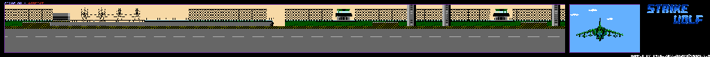 Thumbnail for a map of Airport for the NES game Strike Wolf.