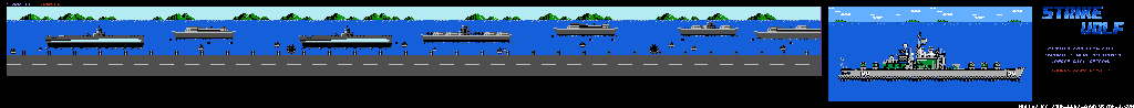 Thumbnail for a map of Harbor for the NES game Strike Wolf.