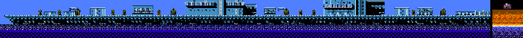 Thumbnail for a map of Stage 4: Specter On Battle Cruiser for the NES game Sunman.
