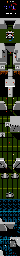 Thumbnail for a map of Area 2: Fort Fire Storm's Warped Mind Command Center for the NES game Super C.