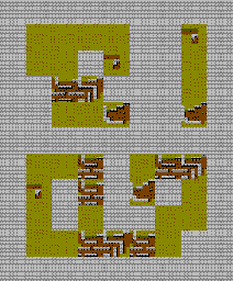 Thumbnail for a map of Underground for the NES game Super Chinese 3.