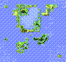 Thumbnail for a map of World for the NES game Super Chinese 3.