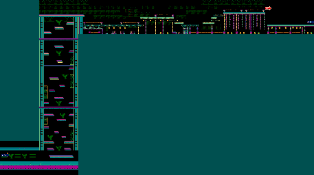 Thumbnail for a map of Stage 4 for the NES game Super Contra 7.