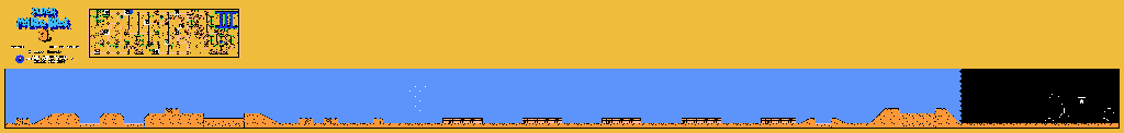 Thumbnail for a map of World 2 2-Quicksand for the NES game Super Mario Bros. 3.
