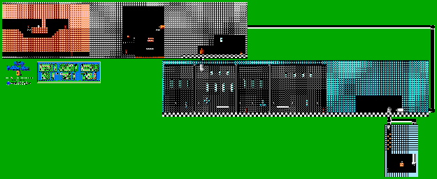 Thumbnail for a map of World 7 7-Fortress 1 for the NES game Super Mario Bros. 3.