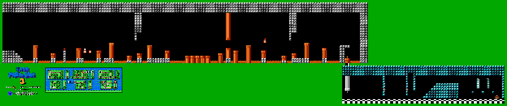 Thumbnail for a map of World 7 7-Fortress 2 for the NES game Super Mario Bros. 3.