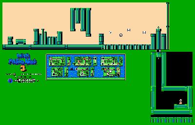 Thumbnail for a map of World 7 7-Piranha Plant 2 for the NES game Super Mario Bros. 3.