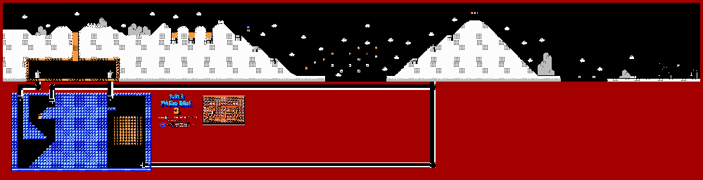 Thumbnail for a map of World 8 8-2 for the NES game Super Mario Bros. 3.