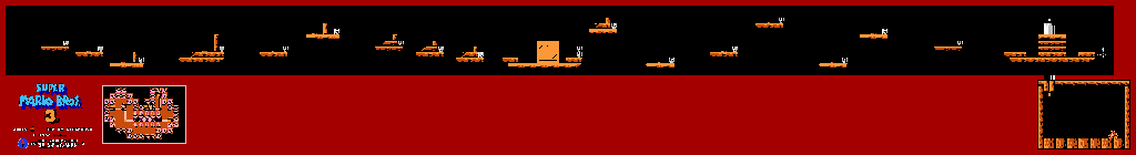Thumbnail for a map of World 8 8-Air Force for the NES game Super Mario Bros. 3.