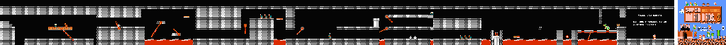 Thumbnail for a map of World 4 4-4 for the NES game Super Mario Bros.: The Lost Levels.