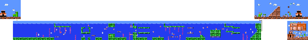 Thumbnail for a map of World 6 6-2 for the NES game Super Mario Bros.: The Lost Levels.