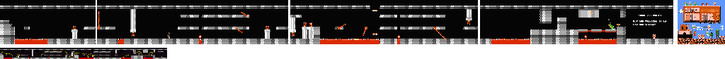 Thumbnail for a map of World 6 6-4 for the NES game Super Mario Bros.: The Lost Levels.