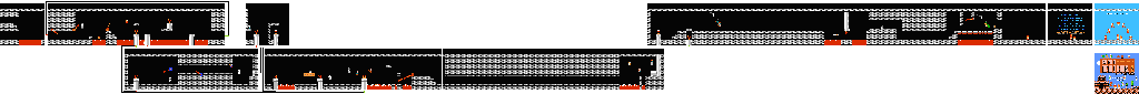 Thumbnail for a map of World 8 8-4 for the NES game Super Mario Bros.: The Lost Levels.