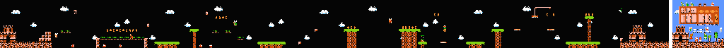Thumbnail for a map of World C C-2 for the NES game Super Mario Bros.: The Lost Levels.