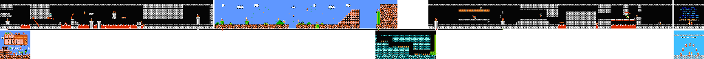 Thumbnail for a map of World D D-4 for the NES game Super Mario Bros.: The Lost Levels.