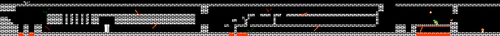Thumbnail for a map of World 4 4-4 for the NES game Super Mario Bros..