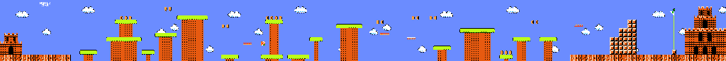 Thumbnail for a map of World 5 5-3 for the NES game Super Mario Bros..