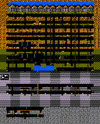 Thumbnail for a map of Vulture Warp Caverns for the NES game Super Pitfall.