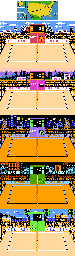 Thumbnail for a map of American Circuit for the NES game Super Spike V'Ball.