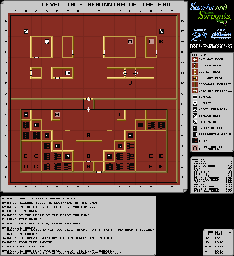 Thumbnail for a map of Level 10 - Beginning Of The End for the NES game Swords And Serpents.