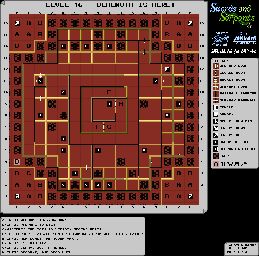 Thumbnail for a map of Level 16 - Behemoth Is Here for the NES game Swords And Serpents.