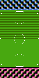 Thumbnail for a map of Soccer Field for the NES game Tecmo World Cup Soccer.