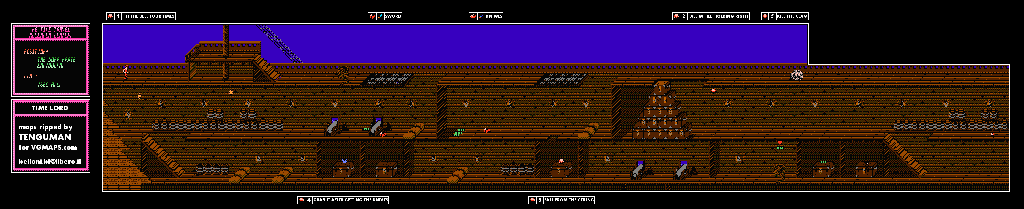 Thumbnail for a map of Stage 4 for the NES game Time Lord.