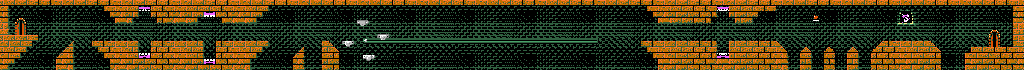 Thumbnail for a map of Fun House 4 for the NES game Tiny Toon Adventures 2: Trouble In Wackyland.