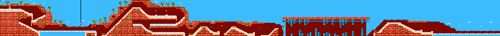 Thumbnail for a map of High Speed Log Ride for the NES game Tiny Toon Adventures 2: Trouble In Wackyland.