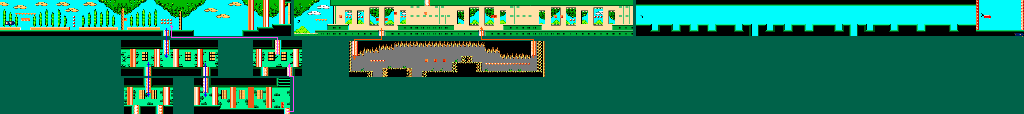 Thumbnail for a map of Level 4 for the NES game Tiny Toon Adventures 6.