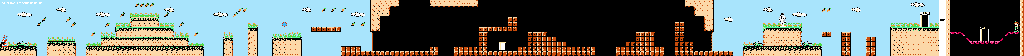 Thumbnail for a map of Stage 1 Area 2 for the NES game Tiny Toon Adventures.