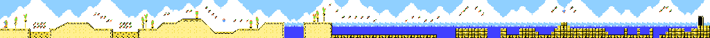 Thumbnail for a map of Stage 2 Area 1 for the NES game Tiny Toon Adventures.