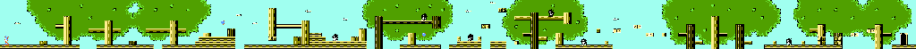 Thumbnail for a map of Stage 3 Area 1 for the NES game Tiny Toon Adventures.
