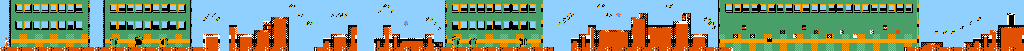 Thumbnail for a map of Stage 4 Area 1 for the NES game Tiny Toon Adventures.