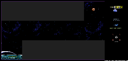 Thumbnail for a map of Mission 3: To Jupiter for the NES game To The Earth.