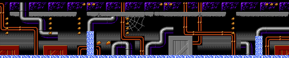 Thumbnail for a map of World 1 Stage 2: Collect The Cheese! for the NES game Tom & Jerry (And Tuffy).