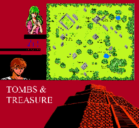 Thumbnail for a map of Chichen Itza for the NES game Tombs And Treasure.