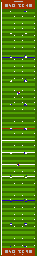 Thumbnail for a map of Field for the NES game Touch Down Fever.