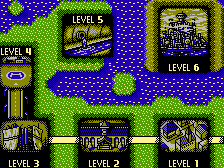 Thumbnail for a map of City Of Tromaville for the NES game Toxic Crusaders.
