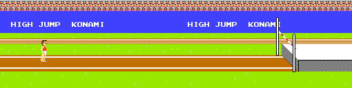 Thumbnail for a map of High Jump for the NES game Track & Field.