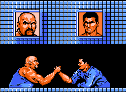 Thumbnail for a map of Arm Wrestling for the NES game Track & Field II.