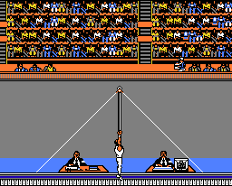 Thumbnail for a map of Horizontal Bar for the NES game Track & Field II.